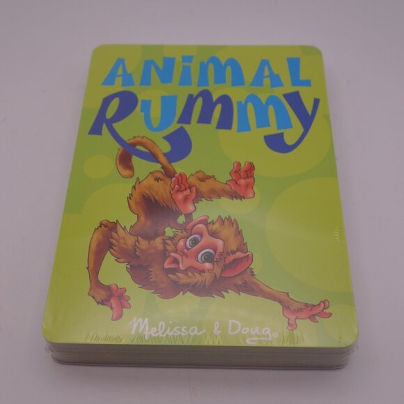 Melissa & Doug Animal Rummy Playing Cards 14370 Still in Plastic - Picture 9 of 15